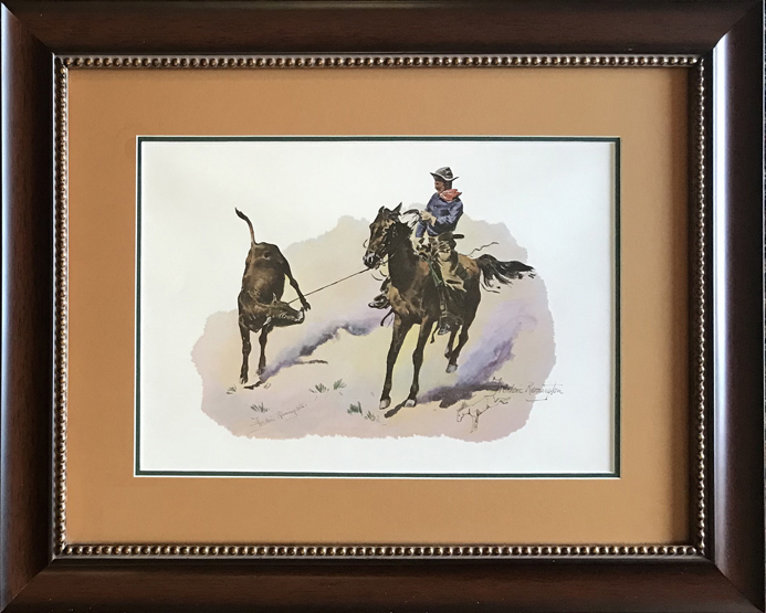 949-689-2047 Frederic Remington cowboy