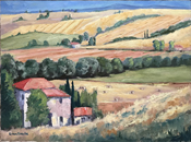 949-689-2047 Graham Forsythe Tuscan landscape