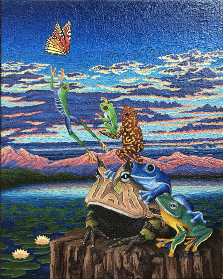 949-689-2047 art frogs