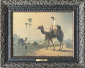 949-689-2047 William Daniell camel desert landscape